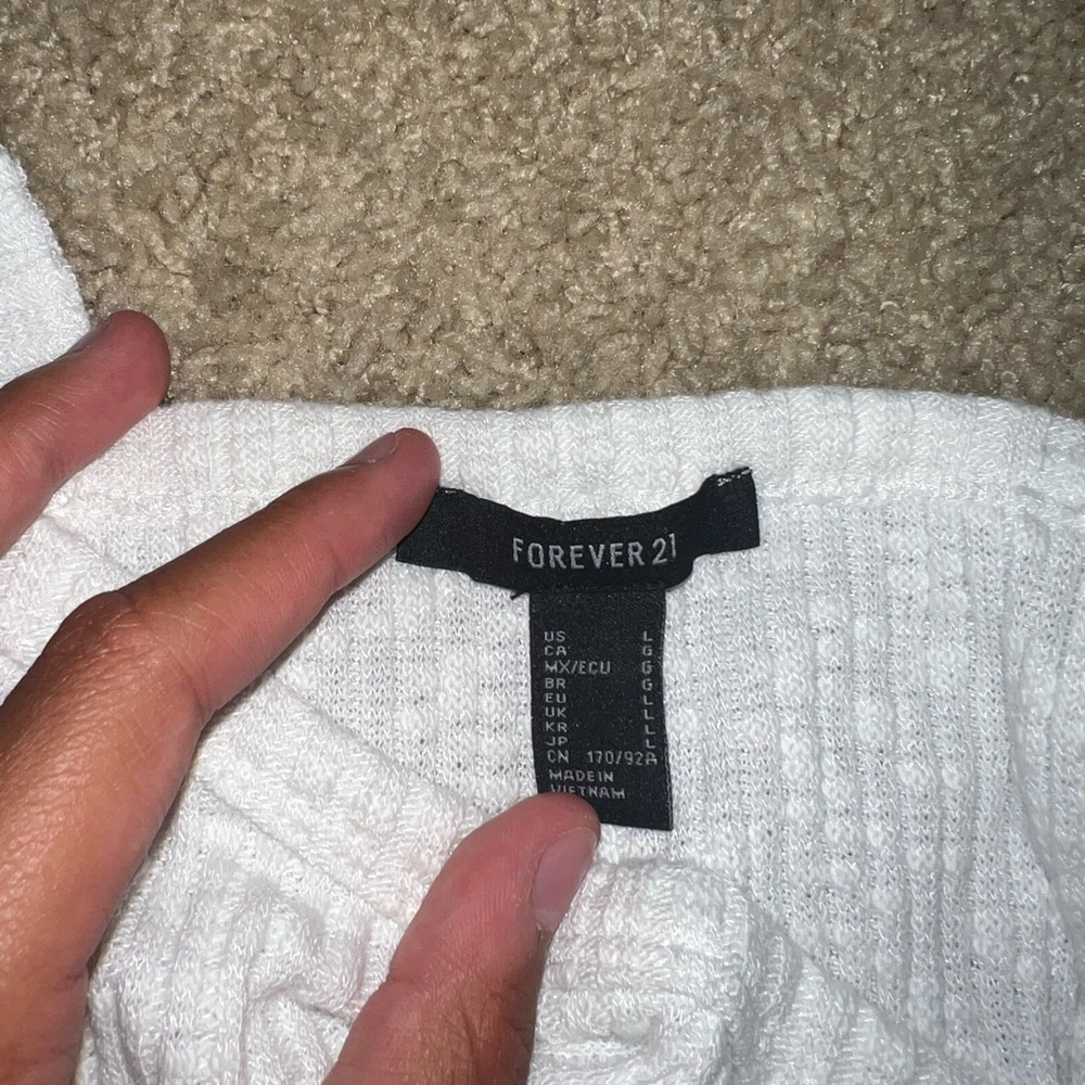 forever 21 white top - Picture 3 of 3
